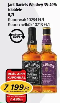 Real jack daniels whiskey ajánlat