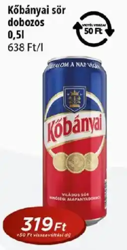Real Kőbányai sör ajánlat