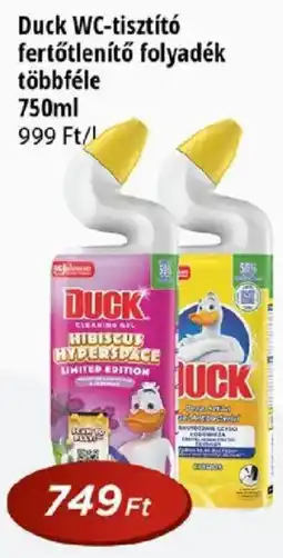 Real Duck wc-tisztító fertőtlenítő folyadék ajánlat