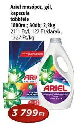 Real Ariel mosópor, gél, kapszula ajánlat