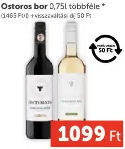 PRIVÁT Ostoros bor ajánlat