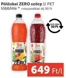 PRIVÁT Pölöskei szörp ajánlat