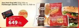 PRIVÁT Jaus hot dog kifli hamburger zsemle ajánlat