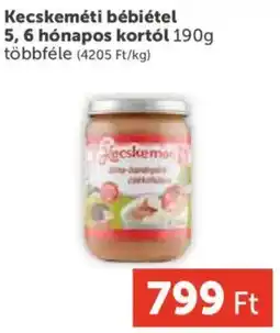 PRIVÁT Kecskeméti bébiétel ajánlat