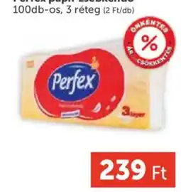 PRIVÁT Perfex papír zsebkendő ajánlat