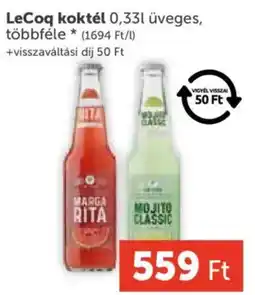 PRIVÁT LeCoq kóktél ajánlat