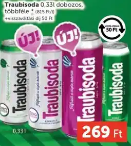 PRIVÁT Traubisoda ajánlat