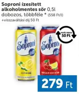 PRIVÁT Soproni ízesített alkoholmentes sör ajánlat