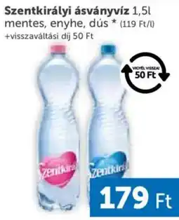 PRIVÁT Szentkirályi ásványvíz ajánlat