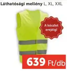 PRIVÁT Láthatósági mellény ajánlat