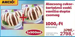 Family Frost Alacsony cukor-tartalmú csoki vanília dupla csomag ajánlat