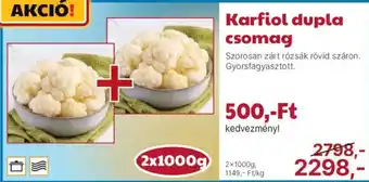 Karfiol dupla csomag