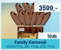 Family Frost Family Karnevál ajánlat