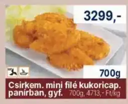 Family Frost Csirkem mini filé kukoricap panirban ajánlat