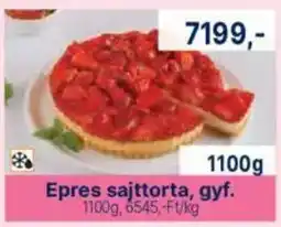 Family Frost Epres sajttorta ajánlat