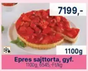 Epres sajttorta