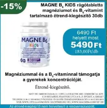Magne b6 kids