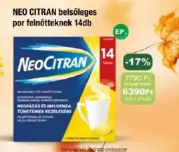 PatikaPlus Neo citran ajánlat