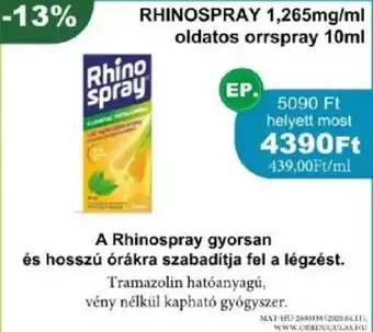 Rhinospray
