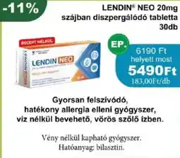 PatikaPlus Lendin neo 20 mg ajánlat