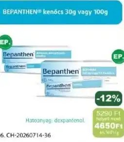 PatikaPlus Bepanthen kenocs ajánlat