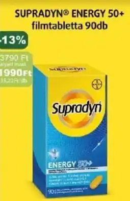 PatikaPlus Supradyn energy 50+ filmtabletta ajánlat