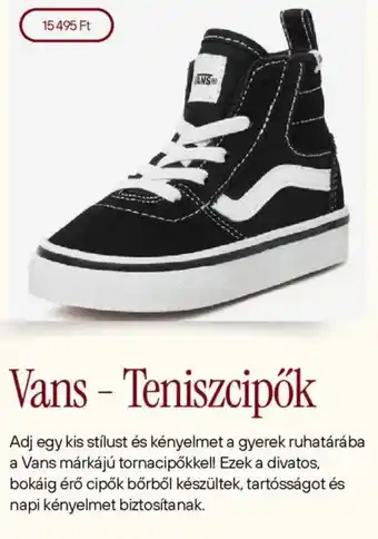 Vans teniszcipők