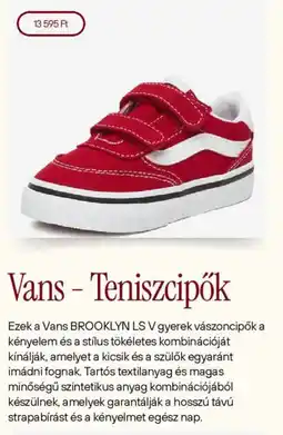 CCC Vans teniszcipők ajánlat