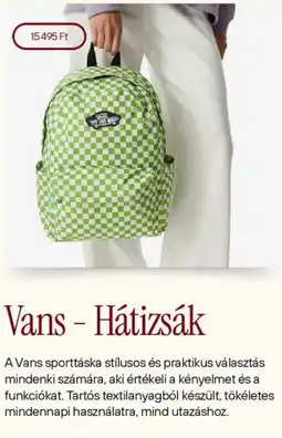 CCC Vans - Hátizsák ajánlat