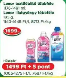 Real Lenor textilöblítő ajánlat