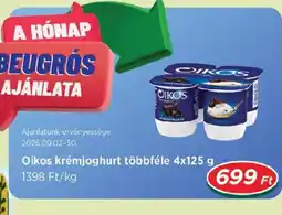 Real Oikos krémjoghurt ajánlat