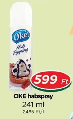 Real Oké habspray ajánlat