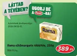 Real Rama sütőmargarin ajánlat