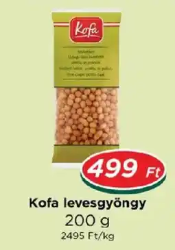 Real Kofa levesgyöngy ajánlat