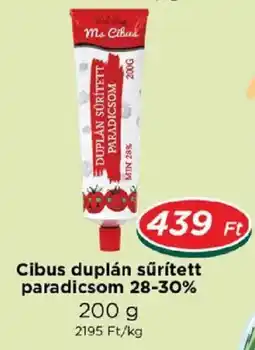 Real Cibus duplán sűrített paradicsom ajánlat