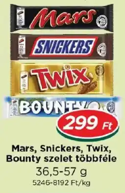 Real Mars snickers twix bounty ajánlat