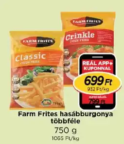 Real Farm Frites hasábburgonya ajánlat