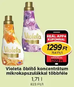 Real Violeta öblítő koncentrátum ajánlat