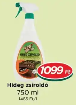 Real Well done hideg zsiroldó ajánlat
