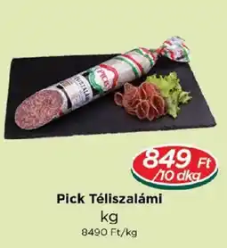 Real Pick Téliszalámi ajánlat