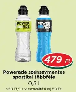 Real Powerade szénsavmentes sportital ajánlat