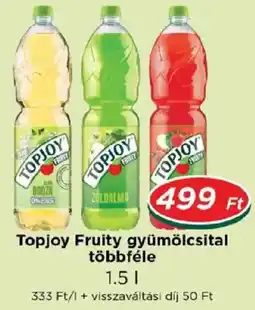 Real Topjoy Fruity gyümölcsital ajánlat