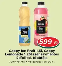 Real Cappy szénsavmentes üdítőital ajánlat