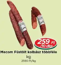 Real Mecom füstölt kolbász ajánlat