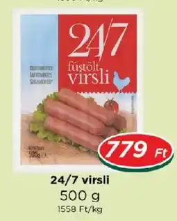 Real 24/7 virsli ajánlat