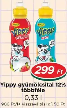 Real Yippy gyümölcsital ajánlat