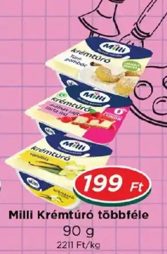 Real Milli krémtúró ajánlat