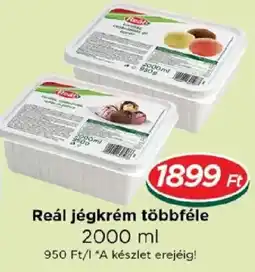 Real Reál jégkrém ajánlat