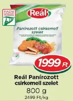 Real Reál panírozott csirkemell szelet ajánlat