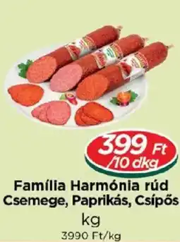Real Família Harmónia rúd ajánlat